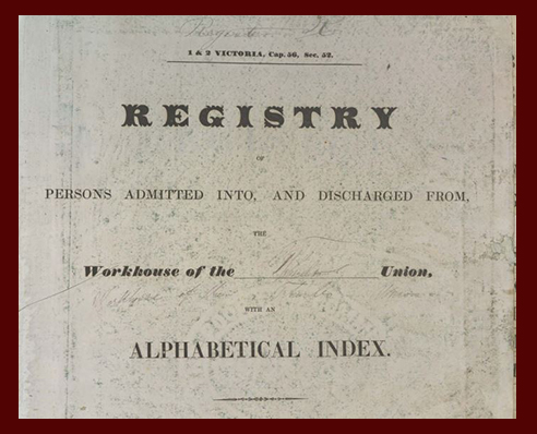 Workhouse Registers