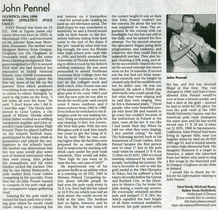 John Pennel Star