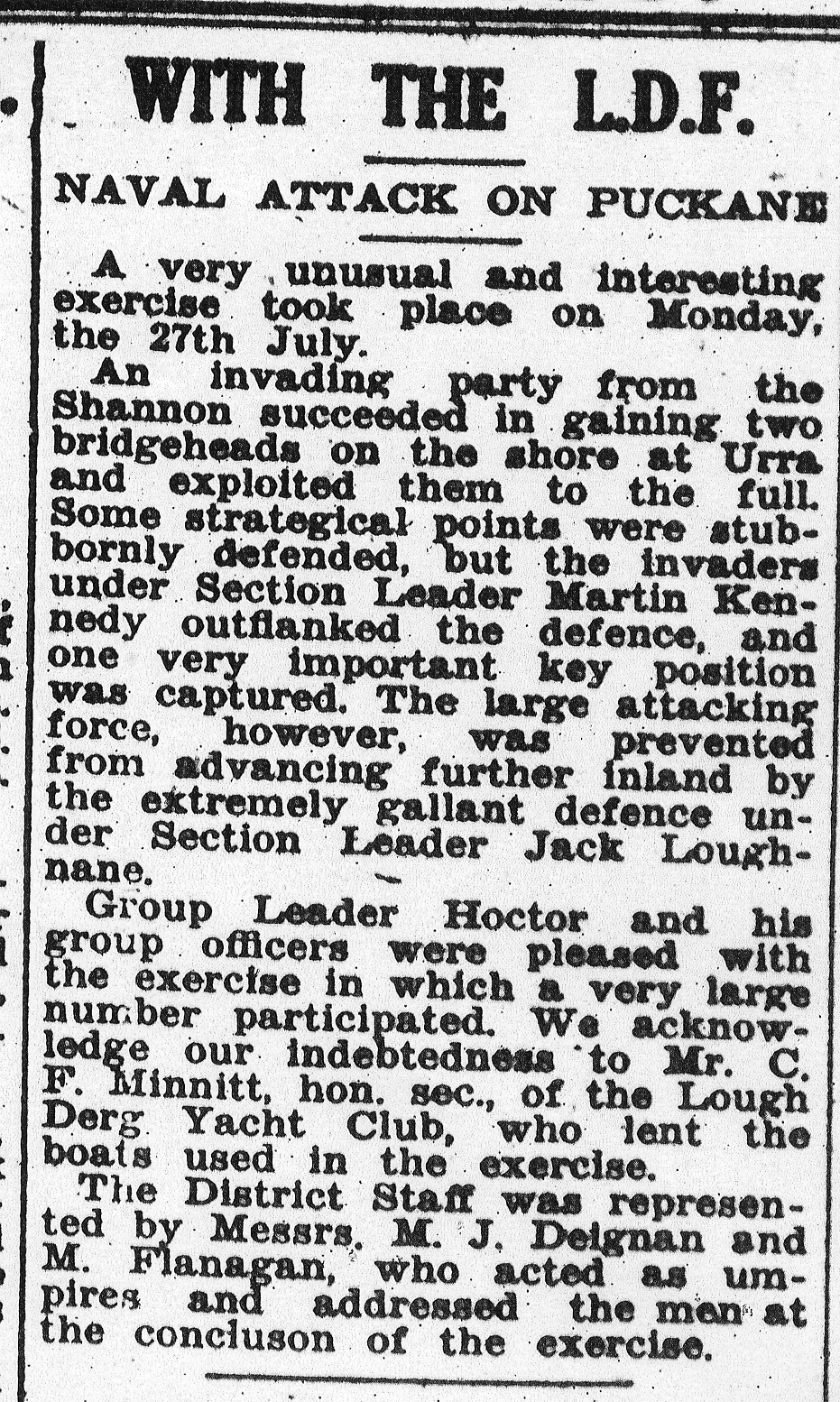Nenagh Guardian 1 Aug 1942 LDF
