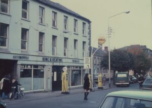 King & Keating petrol pumps on Parnell Street, Clonmel from Michael Murphy collection at https://www.tippstudiesdigital.ie/collections/show/93 on 